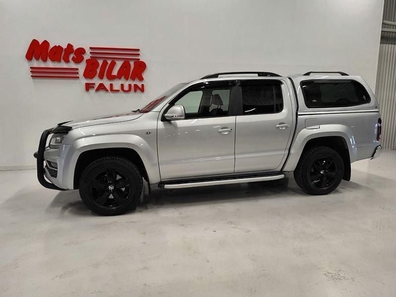 Silver Begagnad 2017 VW Amarok Highline Pickup | 299 900 kr - Bild 1/4