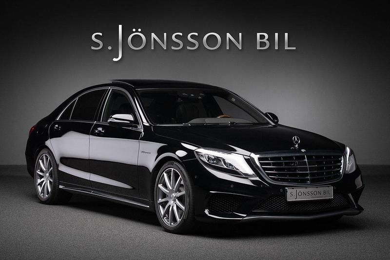 Svart Begagnad 2014 Mercedes S63L AMG AMG Sedan | 879 000 kr - Bild 1/4