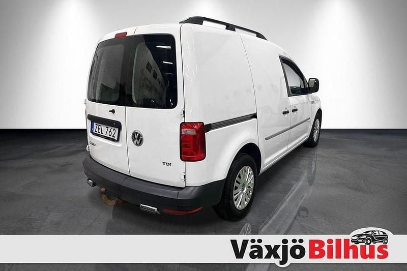 Begagnad VW Caddy 75 HK (55 kW) 2018 Vit Minibuss