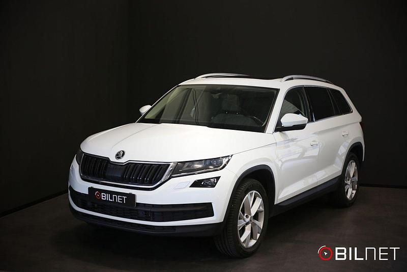 Vit Begagnad 2018 Skoda Kodiaq SUV | 234 900 kr (Bra pris) - Bild 1/4