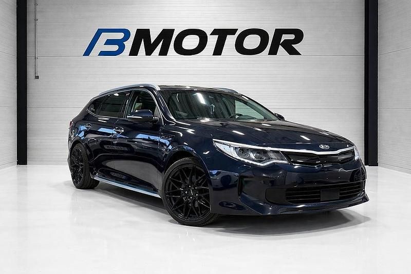 Blå Begagnad 2018 Kia Optima Advance Kombi | 169 900 kr (Marknadspris) - Bild 1/4