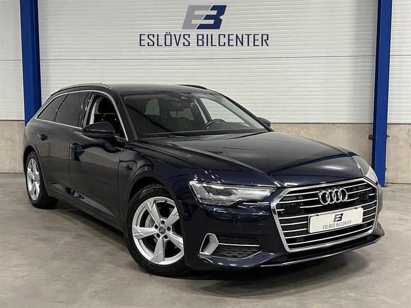 Blå Begagnad 2018 Audi A6 Proline Kombi | 219 990 kr (Lite dyr) - Bild 1/4