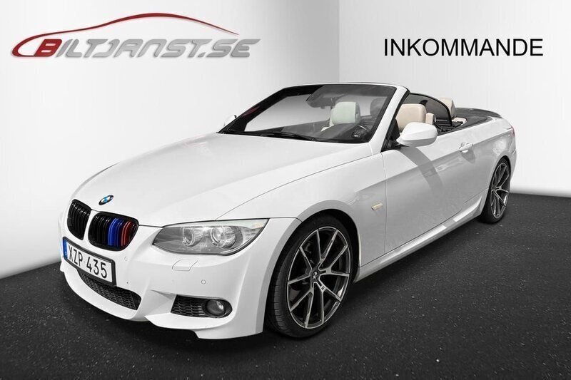 Vit Begagnad 2010 BMW 325 Cabriolet M Sport Cab | 179 900 kr - Bild 1/4