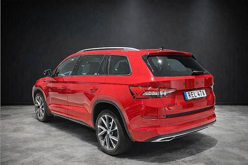 Begagnad Skoda Kodiaq SportLine 190 HK (139 kW) 2020 Röd SUV
