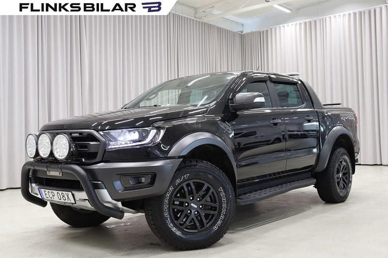 Svart Begagnad 2021 Ford Ranger Raptor Pickup | 369 900 kr (Bra pris) - Bild 1/4