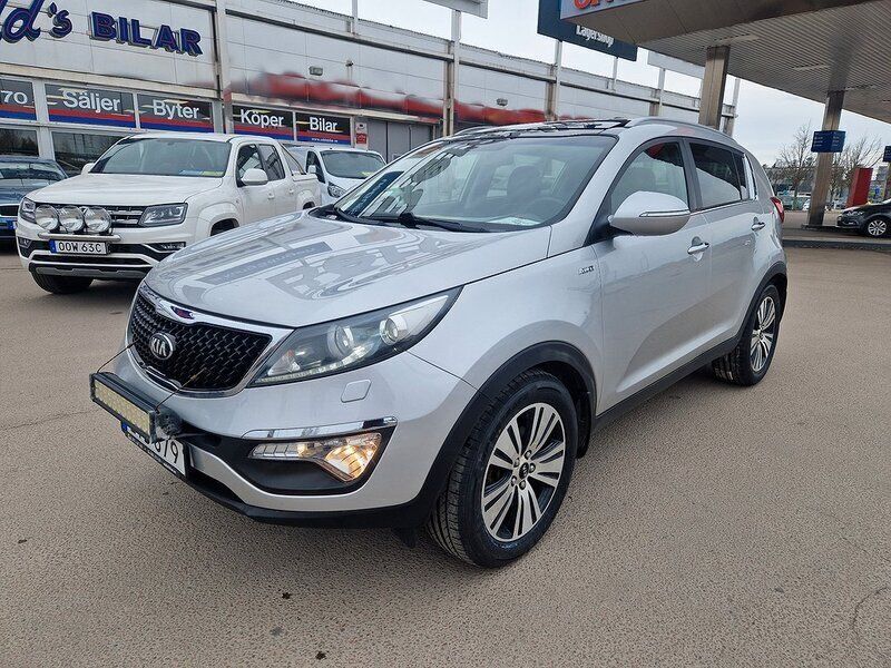 Grå Begagnad 2014 Kia Sportage SUV | 129 500 kr (Marknadspris) - Bild 1/4
