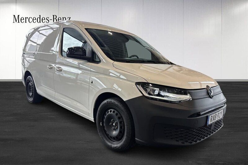 Vit Begagnad 2023 VW Caddy Maxi Minibuss | 329 000 kr (Marknadspris) - Bild 1/4