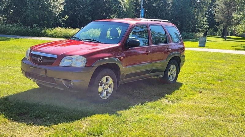 Röd Begagnad 2001 Mazda Tribute SUV | 10 000 kr - Bild 1/4