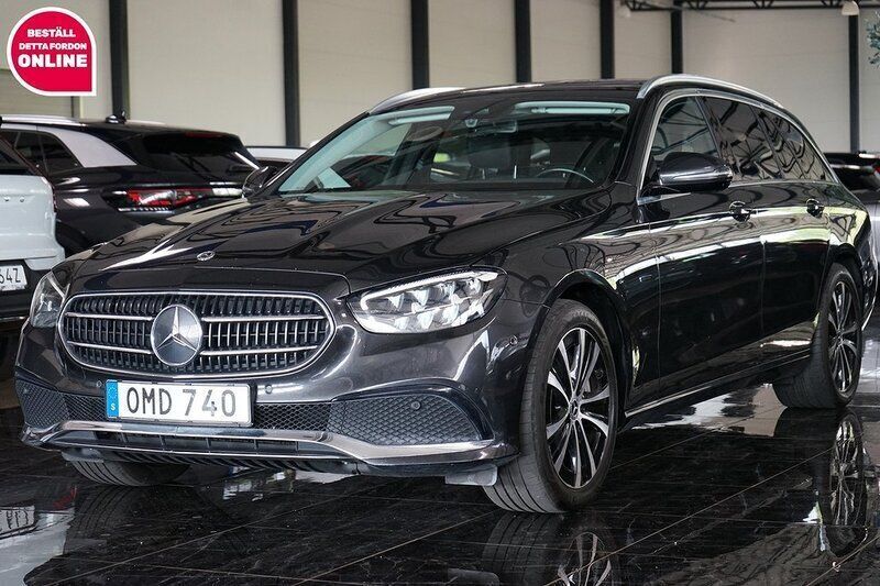 Grå Begagnad 2021 Mercedes E300 Avantgarde Kombi | 349 500 kr (Bra pris) - Bild 1/4
