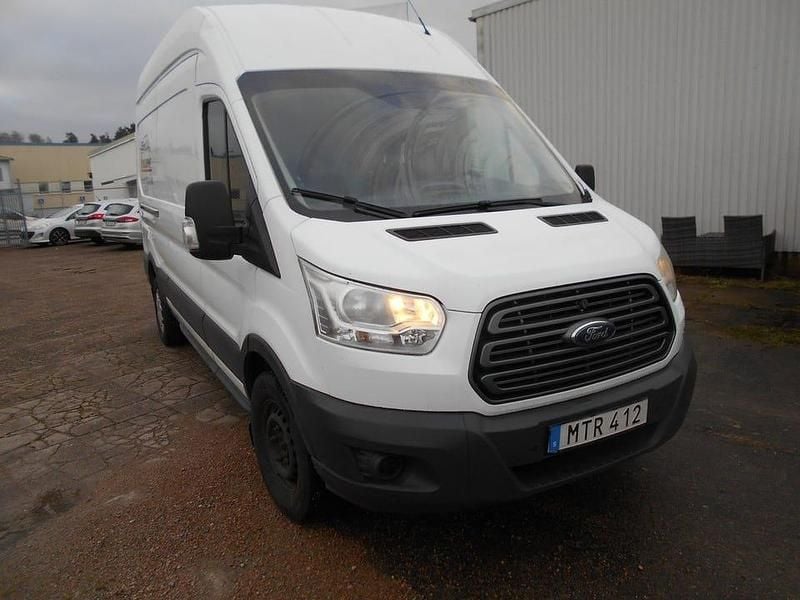 Vit Begagnad 2018 Ford Transit Van | 149 900 kr (Marknadspris) - Bild 1/4