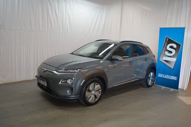Grå Begagnad 2020 Hyundai Kona Premium SUV | 289 000 kr - Bild 1/4