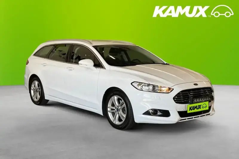 Vit Begagnad 2018 Ford Mondeo Kombi | 139 800 kr (Marknadspris) - Bild 1/4