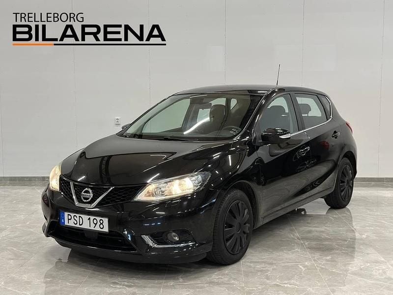 Svart Begagnad 2015 Nissan Pulsar Halvkombi | 79 900 kr (Marknadspris) - Bild 1/4