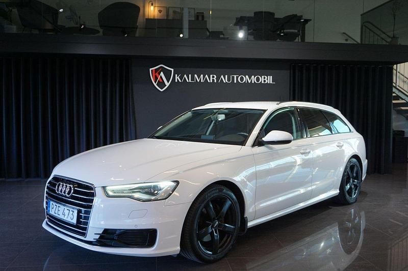 Vit Begagnad 2015 Audi A6 Sport Kombi | 149 900 kr (Marknadspris) - Bild 1/4