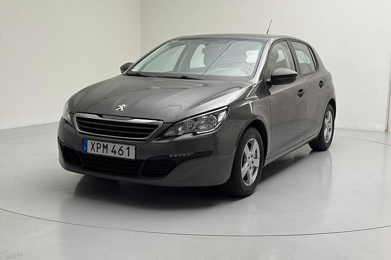 Mörkgrå Begagnad 2016 Peugeot 308 | 69 000 kr - Bild 1/4