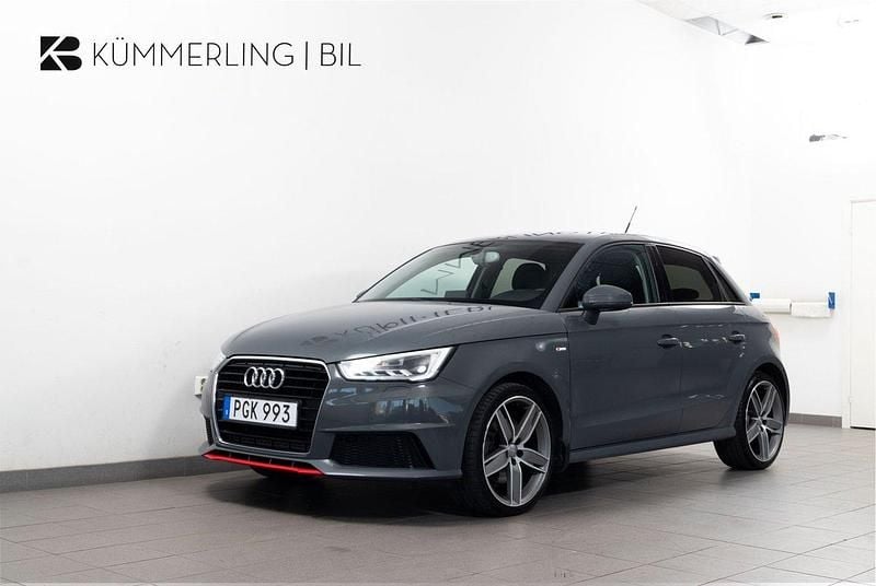 Grå Begagnad 2017 Audi A1 Sportback S-Line Halvkombi | 169 900 kr - Bild 1/4