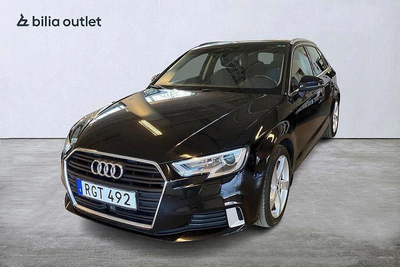 Svart Begagnad 2016 Audi A3 Sportback Proline Halvkombi | 159 900 kr (Lite dyr) - Bild 1/4