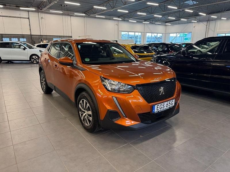 Orange Begagnad 2021 Peugeot 2008 SUV | 169 000 kr (Marknadspris) - Bild 1/4