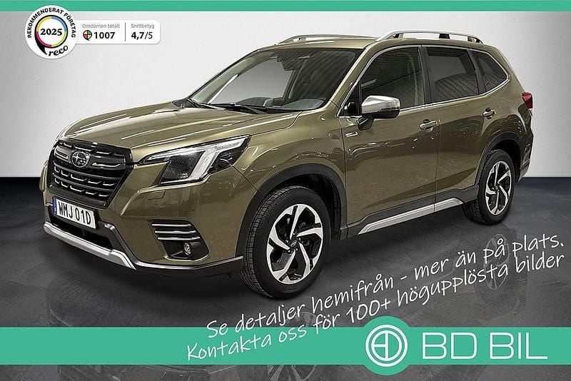 Grönmetallic Begagnad 2022 Subaru Forester SUV | 319 000 kr (Superpris) - Bild 1/3