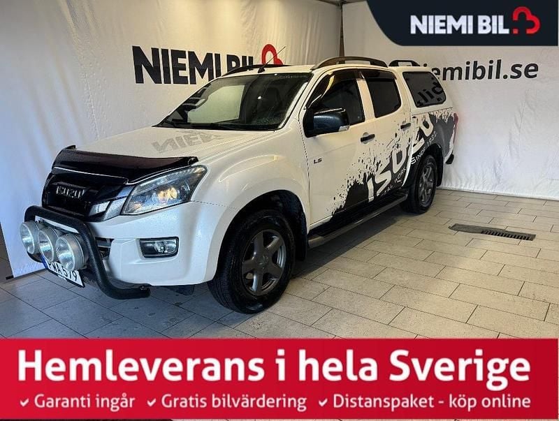 Vit Begagnad 2015 Isuzu D-Max Pickup | 199 900 kr (Marknadspris) - Bild 1/3