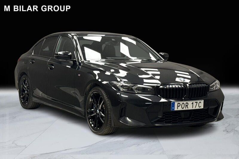 Svart Begagnad 2024 BMW 320 M Sport Sedan | 518 900 kr (Dyr) - Bild 1/4