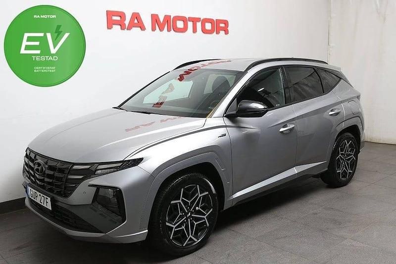 Grå Begagnad 2021 Hyundai Tucson Advanced SUV | 319 900 kr (Lite dyr) - Bild 1/3