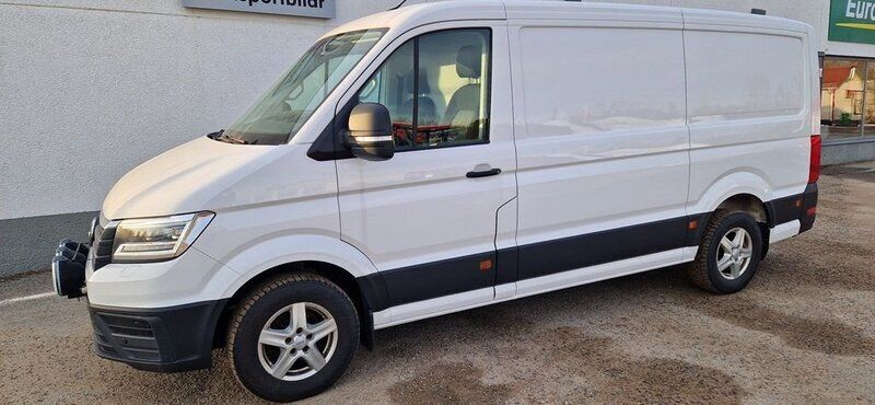 Vit (candyvit) Begagnad 2018 VW Crafter Van | 269 000 kr (Marknadspris) - Bild 1/4