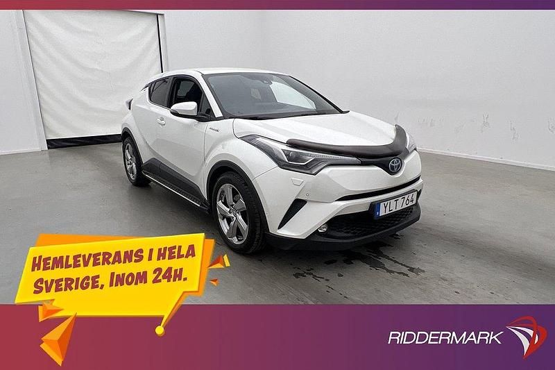 Vit Begagnad 2018 Toyota C-HR Executive SUV | 179 800 kr (Marknadspris) - Bild 1/3
