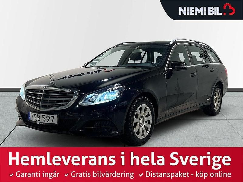 Svart Begagnad 2016 Mercedes E220 Kombi | 199 900 kr (Superpris) - Bild 1/3