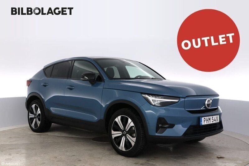 Blå Begagnad 2022 Volvo EC40 Ultimate SUV | 399 500 kr (Bra pris) - Bild 1/4