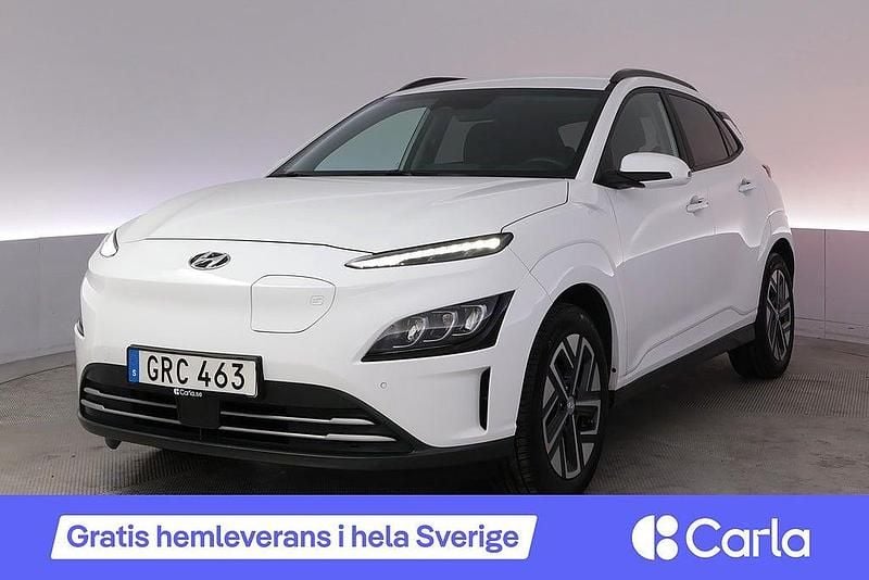 Vit Begagnad 2022 Hyundai Kona Essential SUV | 182 990 kr (Marknadspris) - Bild 1/4