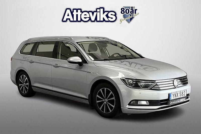 Silver Begagnad 2018 VW Passat Kombi | 124 900 kr (Marknadspris) - Bild 1/4