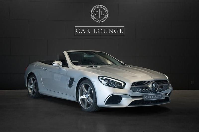 Iridium silver Begagnad 2017 Mercedes SL500 Active Cab | 779 000 kr - Bild 1/4