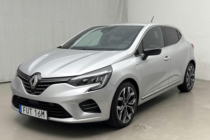 Silver Begagnad 2021 Renault Clio V Intens | 144 000 kr (Marknadspris) - Bild 1/4