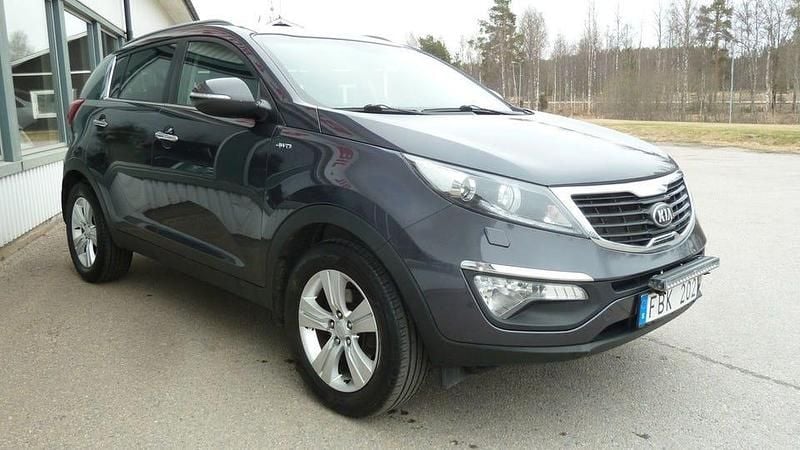 Begagnad Kia Sportage EX 184 HK (135 kW) 2013 Grå SUV