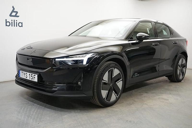 Svart Begagnad 2024 Polestar 2 Long Range Single Motor Halvkombi | 489 900 kr (Marknadspris) - Bild 1/4