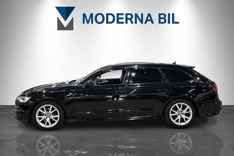 Begagnad Audi A6 S-Line 190 HK (139 kW) 2015 Svart Kombi