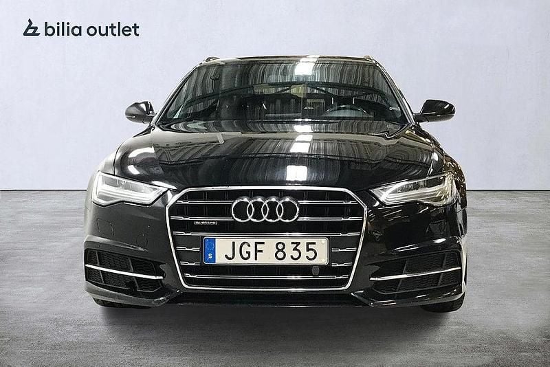 Begagnad Audi A6 S-Line 190 HK (139 kW) 2018 Svart Kombi