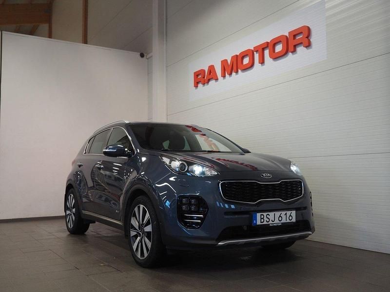 Blå Begagnad 2017 Kia Sportage GT-Line SUV | 199 900 kr (Marknadspris) - Bild 1/3