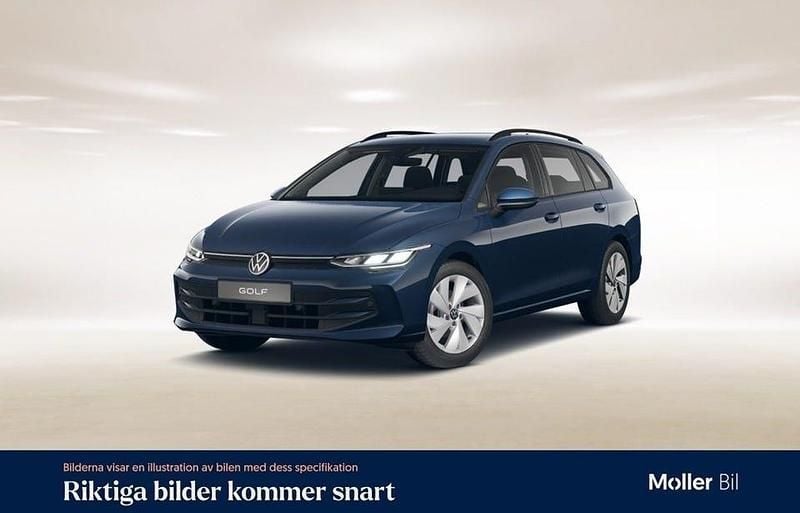 Anemone blue metallic Begagnad 2024 VW Golf VIII Kombi | 299 000 kr (Marknadspris) - Bild 1/4
