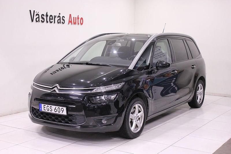 Svart Begagnad 2015 Citroën Grand C4 Picasso Minibuss | 99 900 kr (Marknadspris) - Bild 1/4