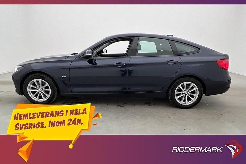 Begagnad BMW 320 Gran Turismo Sport Line 190 HK (139 kW) 2016 Blå Halvkombi