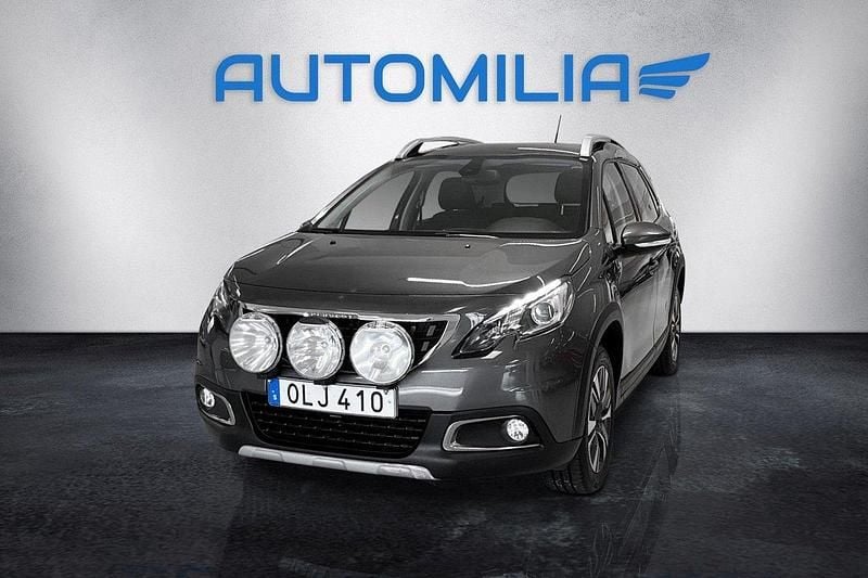 Mörkgrå Begagnad 2018 Peugeot 2008 Allure SUV | 119 900 kr (Marknadspris) - Bild 1/4