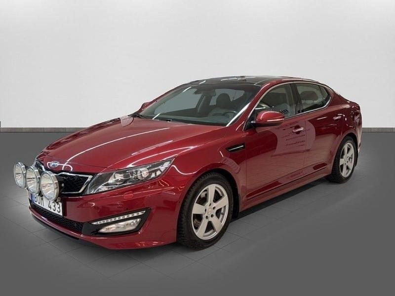 Röd Begagnad 2012 Kia Optima Sedan | 109 900 kr (Bra pris) - Bild 1/4
