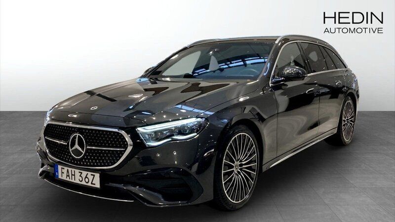 Grå (grey) Begagnad 2024 Mercedes E300 Premium Kombi | 729 000 kr (Marknadspris) - Bild 1/4