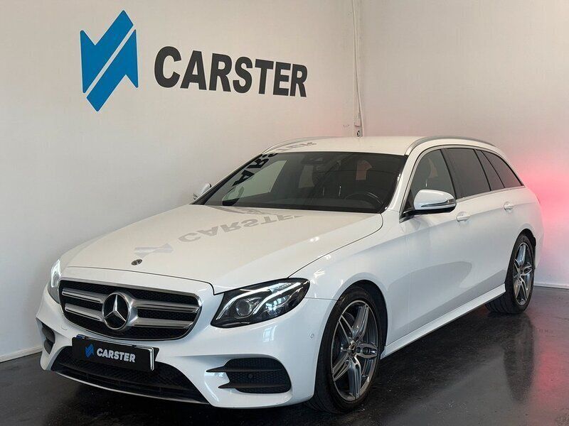 Vit Begagnad 2019 Mercedes E200 AMG Kombi | 249 900 kr (Marknadspris) - Bild 1/4