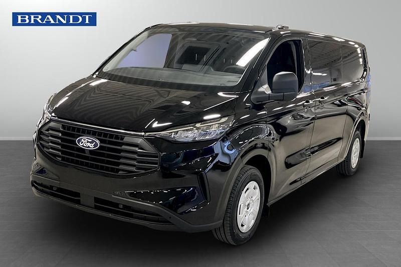 Svart Ny 2026 Ford Transit Custom Pickup | 550 000 kr - Bild 1/4
