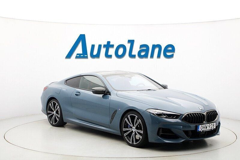 Blå Begagnad 2018 BMW M850 M Sport Sportkupé | 719 800 kr (Bra pris) - Bild 1/3