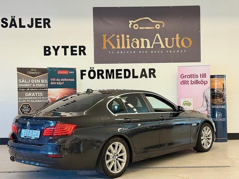 Begagnad BMW 520 M Sport 190 HK (139 kW) 2015 Grå Sedan