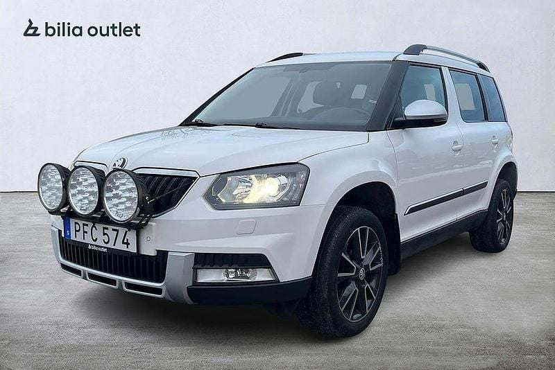 Begagnad Skoda Yeti Outdoor 150 HK (110 kW) 2017 Vit SUV
